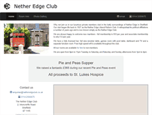 Tablet Screenshot of netheredgeclub.co.uk